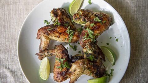 grilled cilantro lime chicken wings