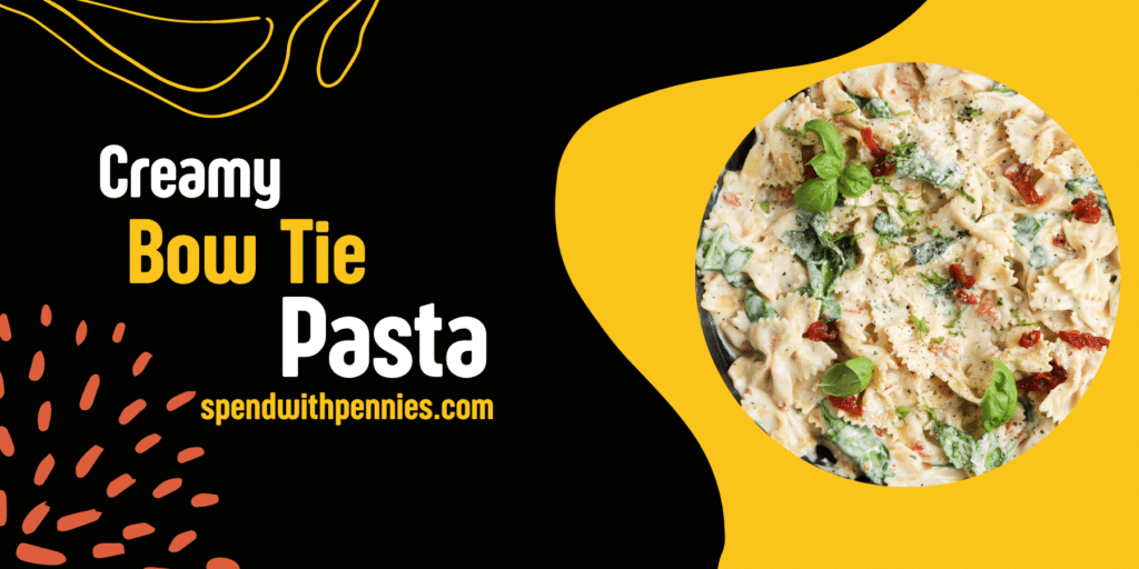 Creamy Bow Tie Pasta Vegetable Recipes