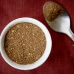 7 spices in a white ramekin