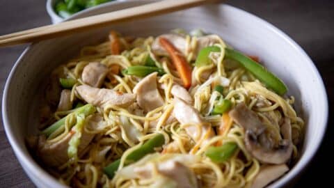 Korean Spicy Chicken Noodles