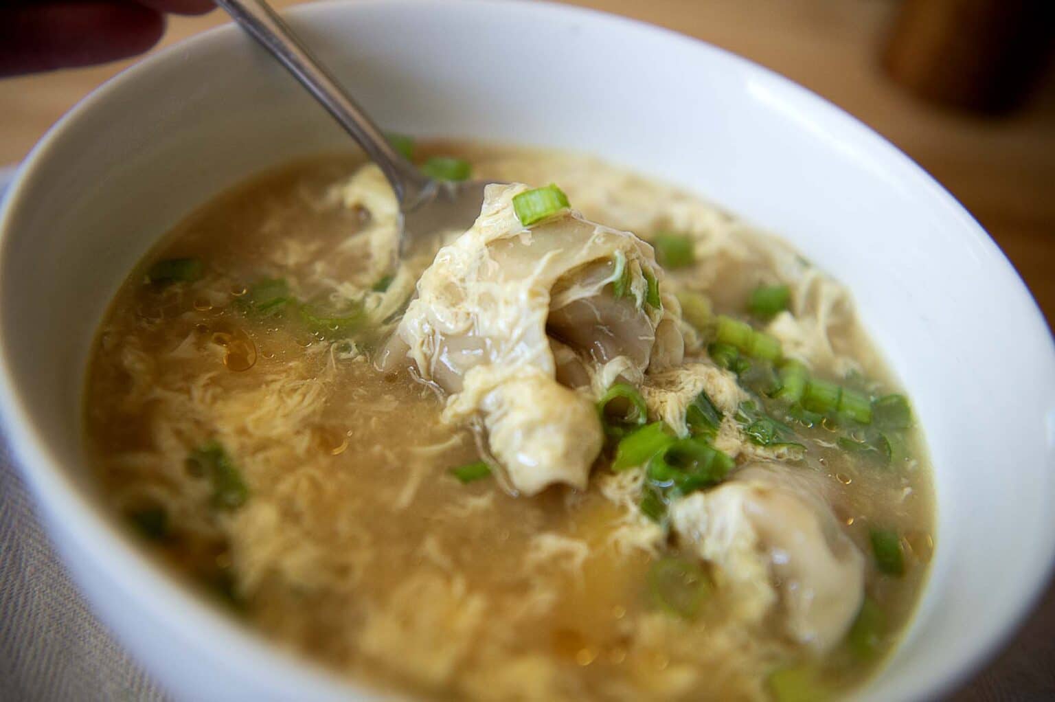 Wonton Egg Drop Soup