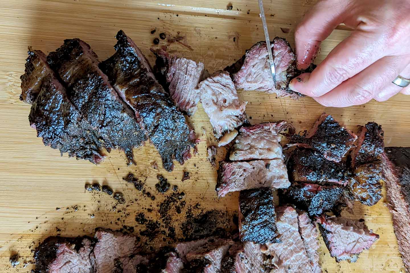 Burnt Ends Sandwich