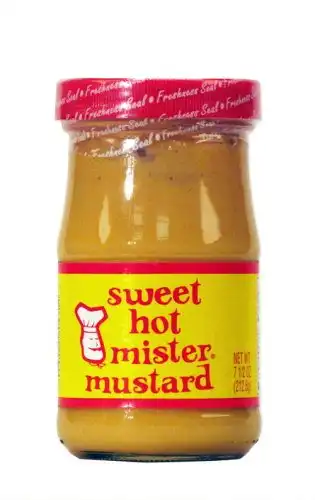 1. Sweet Hot Mister Mustard -  7.5 Ounce ( Pack of 2)
