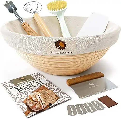 2. Superbaking Bread Proofing Basket