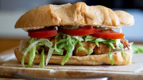 shrimp po boy