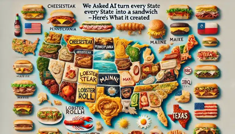 We Recreated Every State As A Sandwich