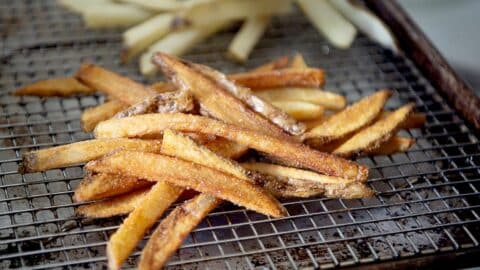 homemade french fries