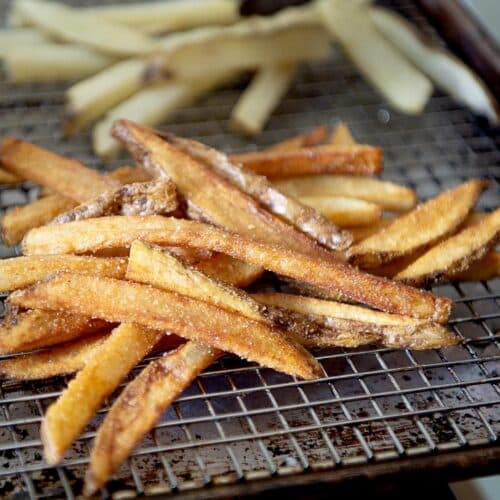 homemade french fries